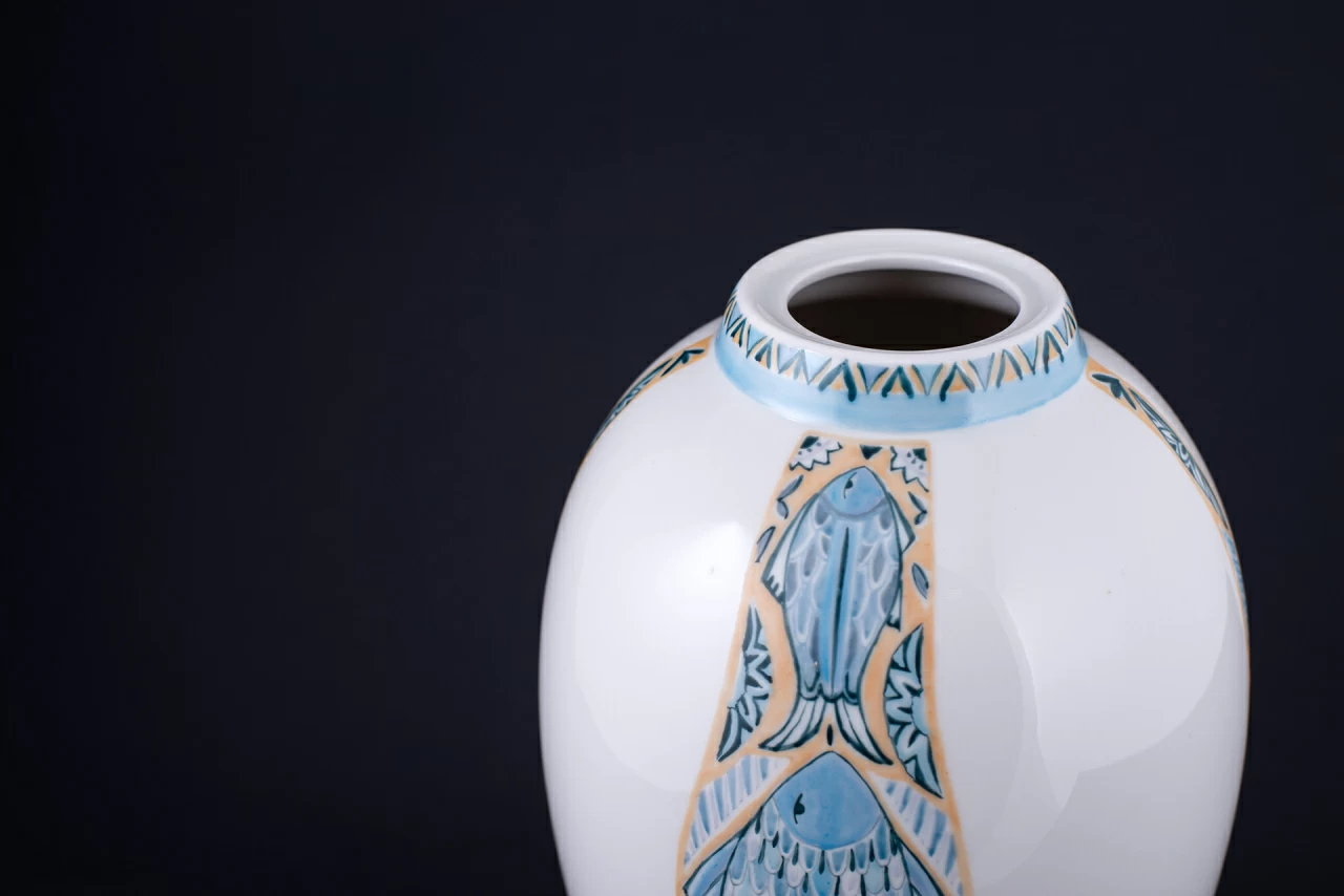 Ваза "В реке" на форме Лилия, арт 60.09197.00.1, 