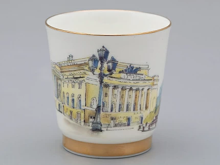 Подарочный набор стопок форма Сувенирная 1, рисунок Виды С-Петербурга арт. 81.31737.00.1 Подарочный набор стопок форма Сувенирная 1, рисунок Виды С-Петербурга арт. 81.31737.00.1