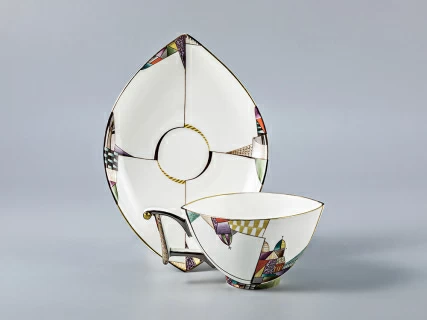 Сервиз чайный Ковчег Ладонь Невы, 2 персоны 8 предметов, арт. 81.20910.00.1, 