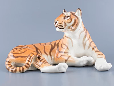 Скульптура Тигр большой размер, рисунок Цезарь арт. 82.38721.00.1