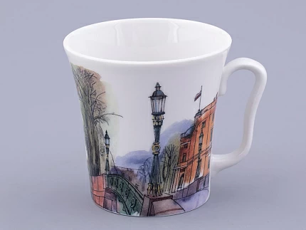 Бокал 360 мл форма Ленинградский рисунок Санкт-Петербург. Инженерный мост арт. 80.44858.00.1