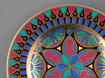 Тарелка декоративная 270 мм Европейская, в подарочной упаковке, рисунок Готическая 4 арт. 81.25626.00.1 Тарелка декоративная 270 мм Европейская, в подарочной упаковке, рисунок Готическая 4 арт. 81.25626.00.1