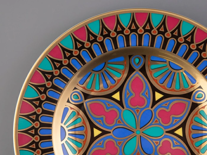 Тарелка декоративная 270 мм Европейская, в подарочной упаковке, рисунок Готическая 4 арт. 81.25626.00.1, 