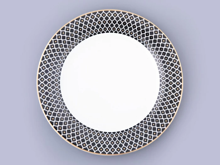 Тарелка плоская 270 мм, форма Стандартная, рисунок Неро 2, арт 80.46111.00.1, 