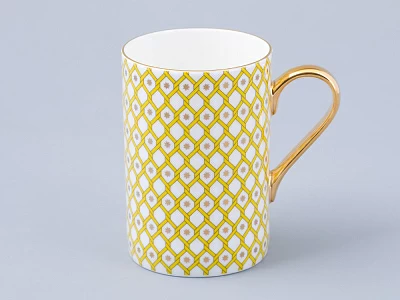 Бокал 400 мл форма Идиллия рисунок Примула 1 арт. 80.43245.00.1