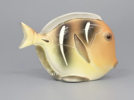 Скульптура форма Рыба-диск среднего размера рисунок Желтый, арт. 82.50098.00.1 Скульптура форма Рыба-диск среднего размера рисунок Желтый, арт. 82.50098.00.1