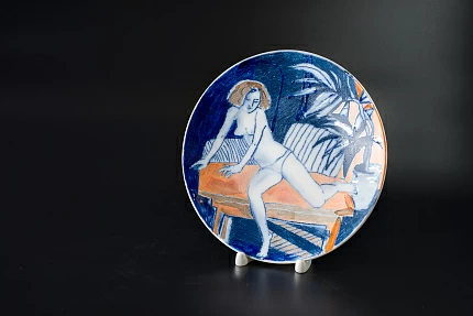 Декоративная тарелка Модель 3, на форме Эллипс, арт 60.10527.00.1