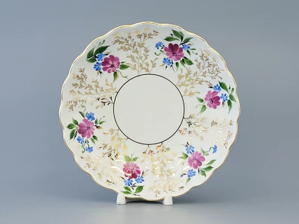 Сухарница форма Тюльпан рисунок Золотые травки, арт. 80.00099.00.1 Сухарница форма Тюльпан рисунок Золотые травки, арт. 80.00099.00.1