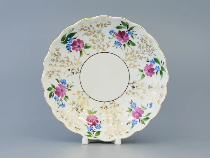 Сухарница форма Тюльпан рисунок Золотые травки, арт. 80.00099.00.1, 