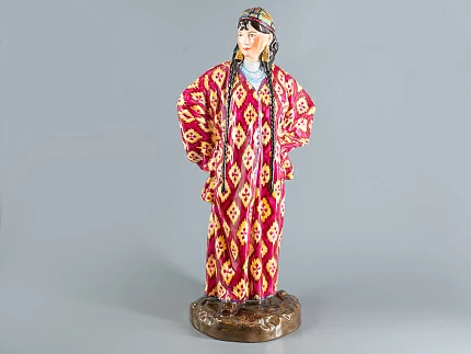 Скульптура Народности России Сартская женщина арт. 82.69848.00.1