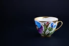 Чашка чайная Сиреневый мак на форме Весенняя, арт 60.14704.00.1