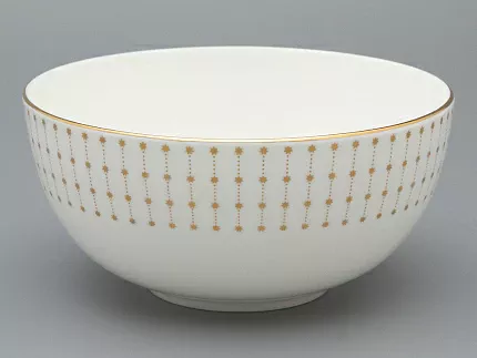 Салатник 195 мм форма Восточная рисунок Азур золотой, артикул 80.49794.00.1