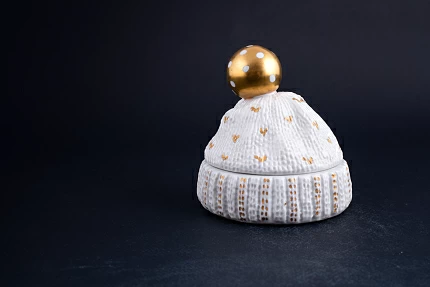 Шкатулка Детская шапочка, рисунок Золотой Помпон, арт 60.14116.00.1