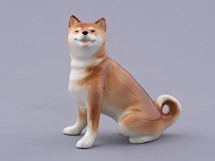 Скульптура форма Сиба-ину, арт. 82.48027.00.1 Скульптура форма Сиба-ину, арт. 82.48027.00.1