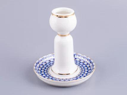 Подсвечник Бутон Кобальтовая сетка арт. 80.06952.00.1, 