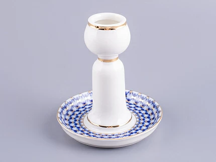 Подсвечник Бутон Кобальтовая сетка арт. 80.06952.00.1 Подсвечник Бутон Кобальтовая сетка арт. 80.06952.00.1