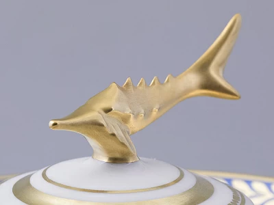 Подарочный набор стопки и икорница рис. Золотой арт. 81.30556.00.1 Подарочный набор стопки и икорница рис. Золотой арт. 81.30556.00.1