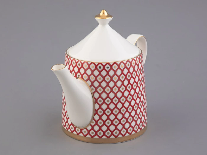 Сервиз чайный форма Идиллия рисунок Скарлетт, 4 персоны 10 предметов, арт. 81.27756.00.1,  Сервиз чайный форма Идиллия рисунок Скарлетт, 4 персоны 10 предметов, арт. 81.27756.00.1,