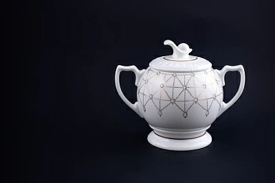 Сахарница Жемчуг на форме Жемчужина, арт 60.10816.00.1