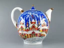 Комплект чайников форма Новгородский рисунок Зимняя сказка арт. 81.13998.00.1, 