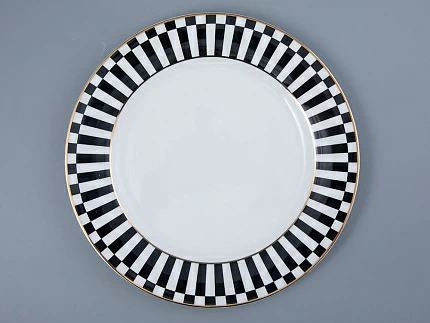 Тарелка плоская 270 мм форма Стандартная 2 рисунок Да и нет Черный арт. 80.45833.00.1 Тарелка плоская 270 мм форма Стандартная 2 рисунок Да и нет Черный арт. 80.45833.00.1