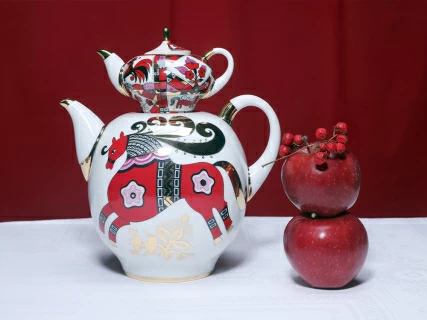 Чайник заварочный Новгородский Красный конь арт. 80.00766.00.1, 