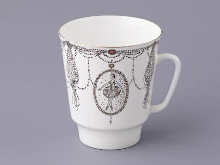 Трехпредметный комплект 165 мм форма Майская рисунок Балет Лебединое озеро арт. 81.17916.00.1