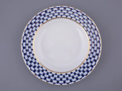 Тарелка глубокая 225 мм, форма Европейская, рисунок Кобальтовая сетка арт.80.85298.00.1,  Тарелка глубокая 225 мм, форма Европейская, рисунок Кобальтовая сетка арт.80.85298.00.1,