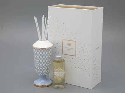 Подарочный Набор Аромадиффузор рисунок Азур 1 аромат Черничные ночи арт. 81.32062.00.1, 