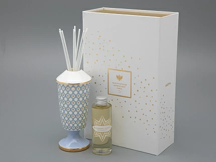 Подарочный Набор Аромадиффузор рисунок Азур 1 аромат Черничные ночи арт. 81.32062.00.1 Подарочный Набор Аромадиффузор рисунок Азур 1 аромат Черничные ночи арт. 81.32062.00.1