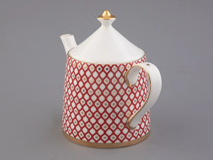 Сервиз чайный форма Идиллия рисунок Скарлетт, 4 персоны 10 предметов, арт. 81.27756.00.1,  Сервиз чайный форма Идиллия рисунок Скарлетт, 4 персоны 10 предметов, арт. 81.27756.00.1,