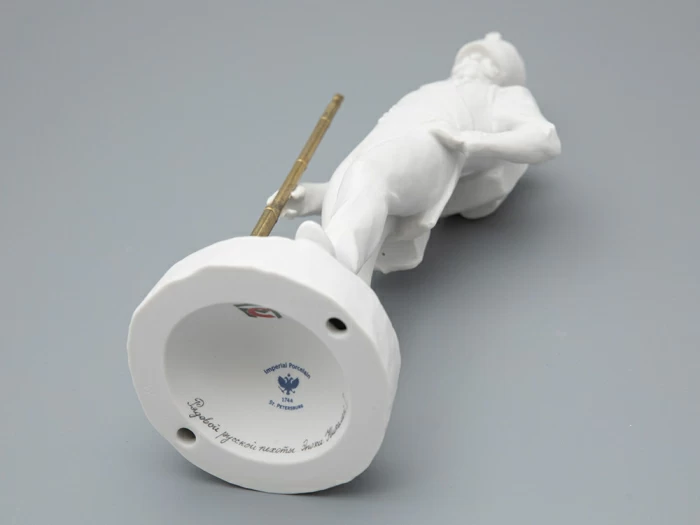 Скульптура  Рядовой русской пехоты Николая I, в подарочной упаковке, рисунок Белый бисквит, арт 81.33426.00.1, 