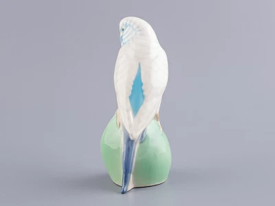 Скульптура форма Волнистый попугайчик рисунок Гоша арт. 82.77223.00.1