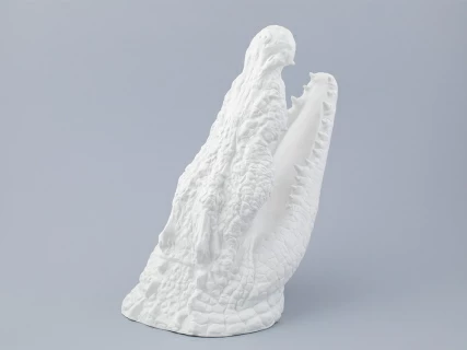 Подарочный набор Крокодил голова и хвост, рисунок Белый, арт. 81.32755.00.1, 