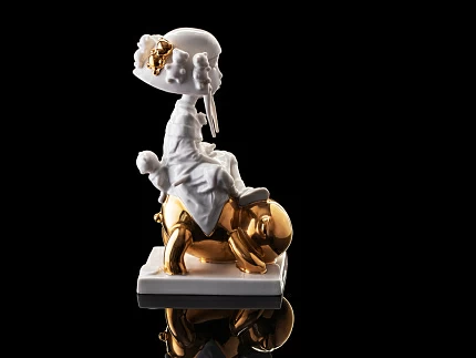 Скульптура Мишка и Лотос в подарочной упаковке, арт. 81.32646.00.1 Скульптура Мишка и Лотос в подарочной упаковке, арт. 81.32646.00.1