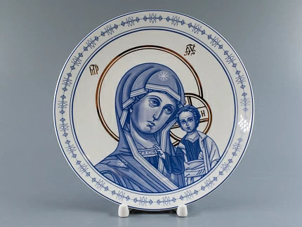 Декоративная тарелка 195 мм, форма Эллипс, рисунок Святые 7, арт 80.93878.00.1 Декоративная тарелка 195 мм, форма Эллипс, рисунок Святые 7, арт 80.93878.00.1