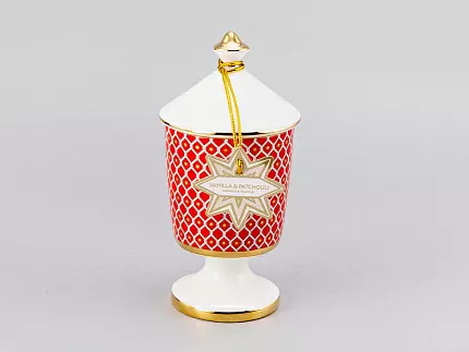 Подарочный Набор Свеча ароматическая, рисунок Скарлетт 2 аромат  Ваниль Пачули арт. 81.32055.00.1