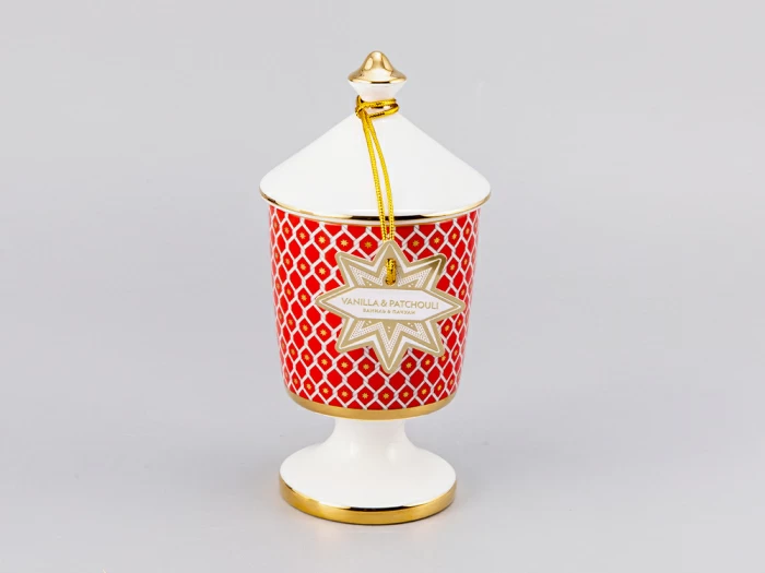 Подарочный Набор Свеча ароматическая, рисунок Скарлетт 2 аромат  Ваниль Пачули арт. 81.32055.00.1, 