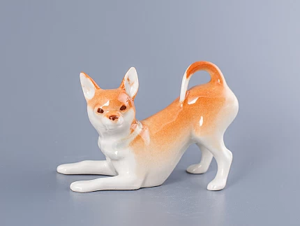 Скульптура Чихуахуа играющий Чара арт. 82.83950.00.1
