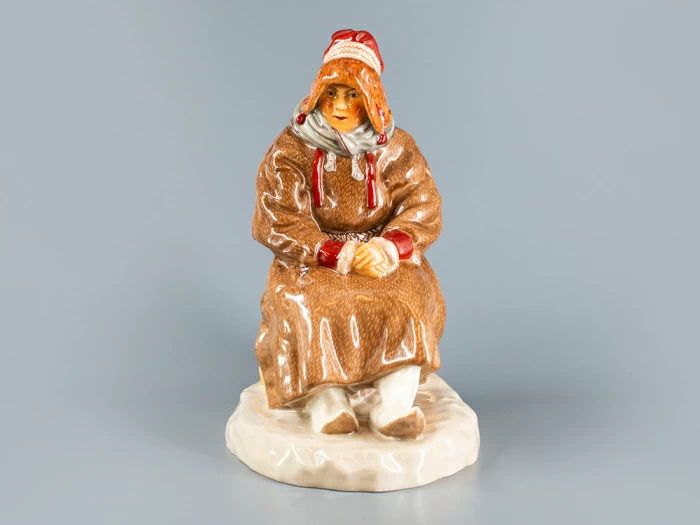 Скульптура Народности России Лопарская женщина арт. 82.76798.00.1,  Скульптура Народности России Лопарская женщина арт. 82.76798.00.1,