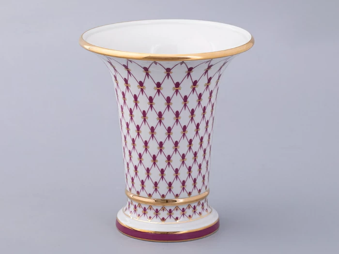 Ваза для цветов 200 мм Ампирная  Сетка-Блюз 2 арт. 80.92727.00.1, 