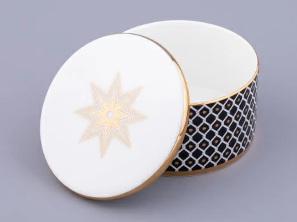 Шкатулка в подарочной упаковке, форма Идиллия, рисунок Неро 2, арт 81.32912.00.1, 