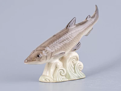 Скульптура Невская корюшка Зеленая волна, арт. 82.50076.00.1