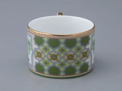 Чашка с блюдцем 250 мл в подарочной упаковке форма Соло рисунок Можжевельник ароматный, арт. 81.33953.00.1, 