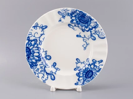 Тарелка мелкая 180 форма Шатровая рисунок Гарден, арт.80.99808.00.1, 