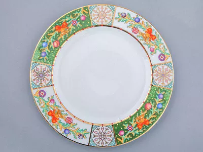 ТАРЕЛКА мелкая 270 мм Европейская-2 Морозный январь арт. 80.44984.00.1