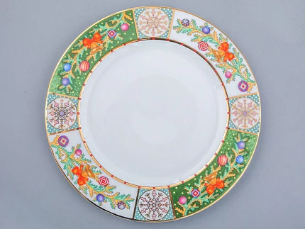 ТАРЕЛКА мелкая 270 мм Европейская-2 Морозный январь арт. 80.44984.00.1 ТАРЕЛКА мелкая 270 мм Европейская-2 Морозный январь арт. 80.44984.00.1