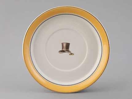 Подарочный набор чайный форма Гербовая рисунок Modes de Paris (желтый) арт. 81.25660.00.1