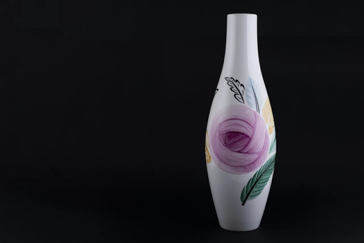 Ваза Синий Сад на форме Высокая, арт 60.13530.00.1, 