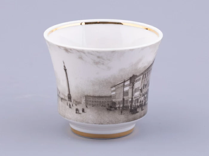 Чашка с блюдцем чайная, форма Банкетная, рисунок Великолепный Невский Дворцовая Площадь, арт. 81.32685.00.1, 